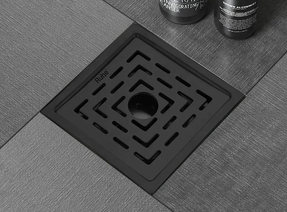 Grid Square Floor Drain charakteristikos.